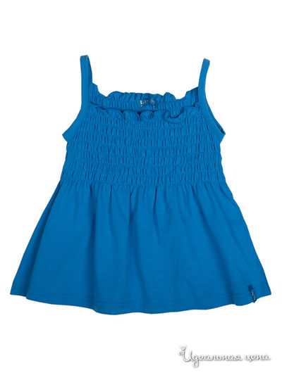 Топ Button Blue, цвет голубой