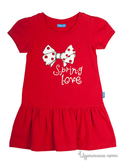 Платье Button Blue, цвет красный