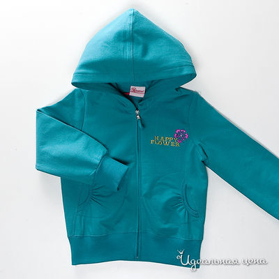 Толстовка Montefiore, цвет цвет бирюзовый