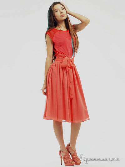 Юбка Xarizmas, цвет коралловый