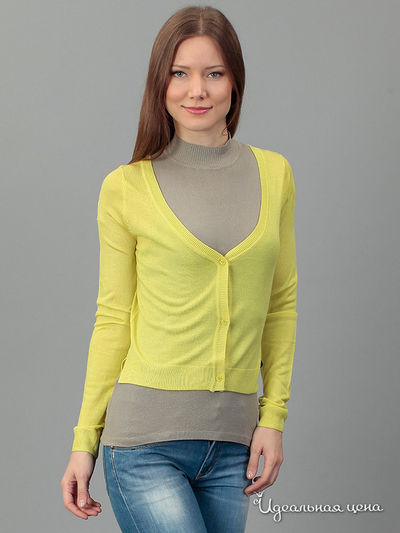 Кардиган Tom Tailor, цвет желтый