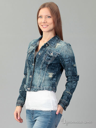 Куртка Tom Tailor, цвет синий