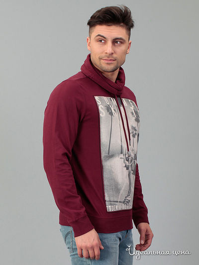 Толстовка Tom Tailor, цвет бордовый