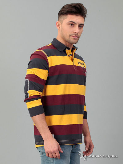 Поло Tom Tailor, цвет мультиколор