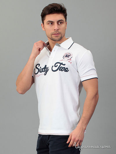 Поло Tom Tailor, цвет белый