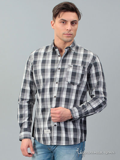 Рубашка Tom Tailor, цвет серый