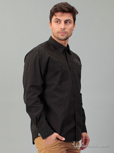 Рубашка Tom Tailor, цвет черный