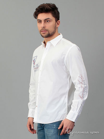 Рубашка Tom Tailor, цвет белый