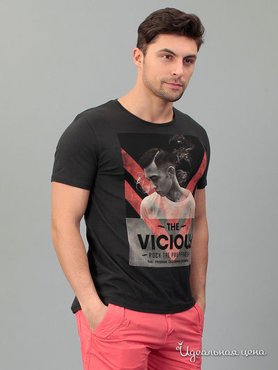 Футболка Tom Tailor, цвет серый