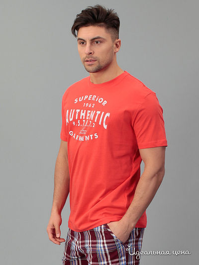 Футболка Tom Tailor, цвет красный