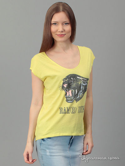 Футболка Tom Tailor, цвет желтый