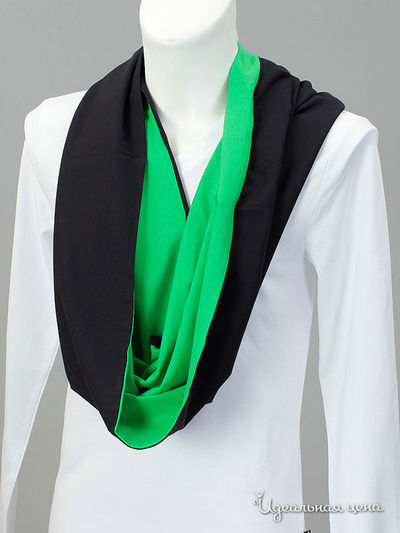 Шарф Tom Tailor, цвет синий, зеленый