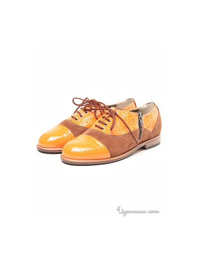 Ботинки Bouton, цвет оранжевый, коричневый