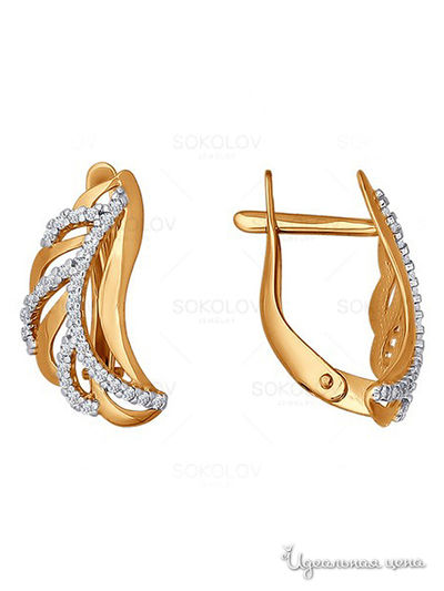Серьги Sokolov