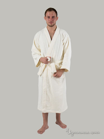 Халат махровый Buddemeyer S.A., цвет кремовый