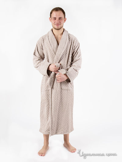 Халат махровый Buddemeyer S.A., цвет бежевый