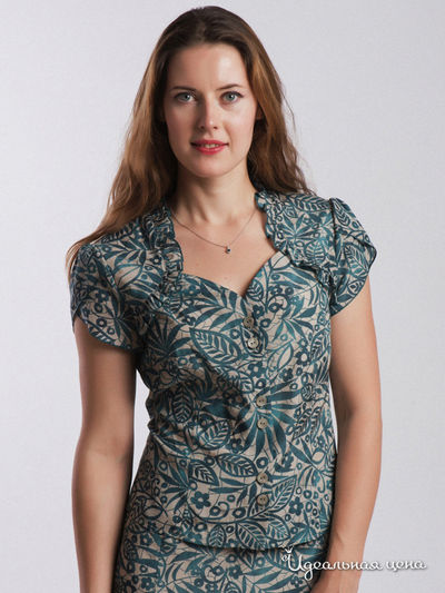 Блуза Essa, цвет зеленый