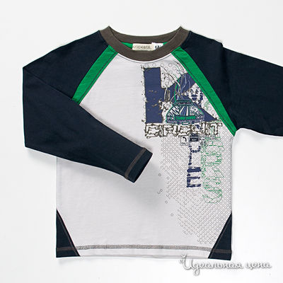 Футболка Krickets, цвет цвет темно-синий / белый / зеленый