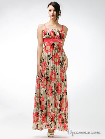 Платье Fervente, цвет коралловый