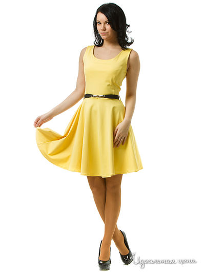 Платье Fervente, цвет желтый