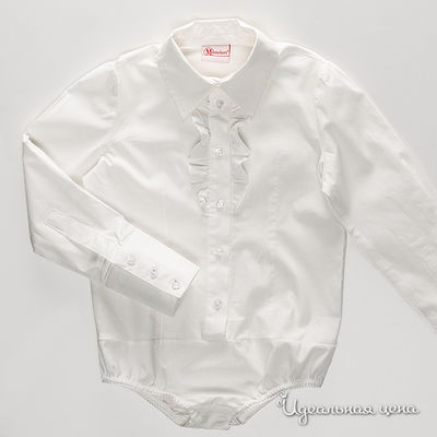 Блуза-боди Montefiore, цвет цвет белый