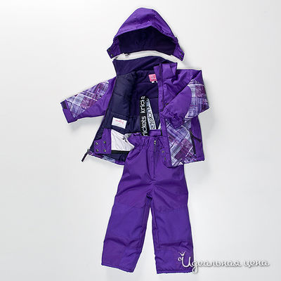 Комплект Krickets для ребенка, цвет фиолетовый, рост 103-123 см