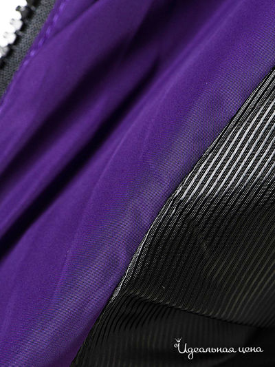 Пальто DOCTOR E, цвет фиолетовый, черный, серый