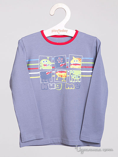 Футболка PlayToday, цвет серый