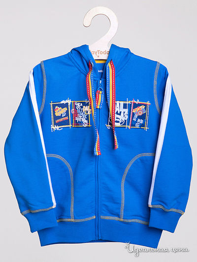 Толстовка PlayToday, цвет синий