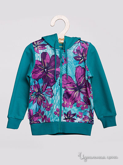 Толстовка PlayToday, цвет бирюзовый