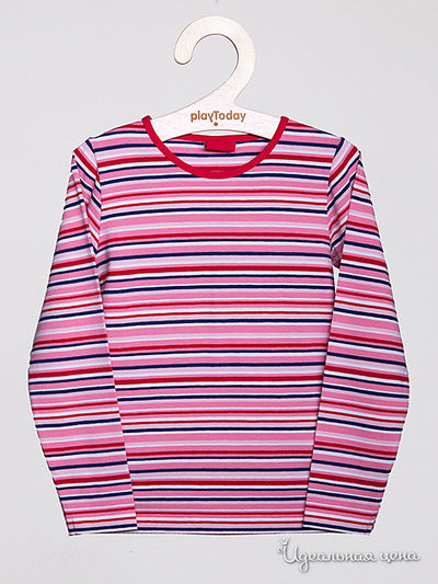 Футболка PlayToday, цвет красный, синий