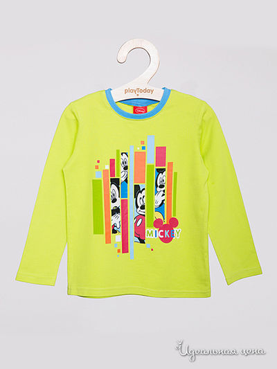 Футболка PlayToday, цвет салатовый