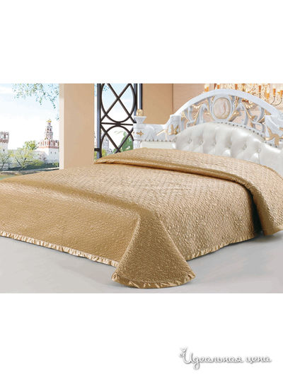 Покрывало стеганое, 240х260 см Softline, цвет коричневый