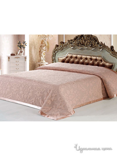 Покрывало, 220х240 см Softline, цвет абрикосовый