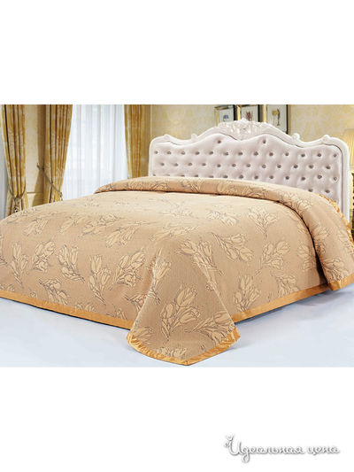 Покрывало, 220х240 см Softline, цвет терракотовый