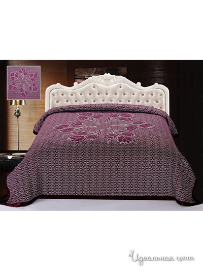 Покрывало, 220х240 см Softline, цвет фиолетовый