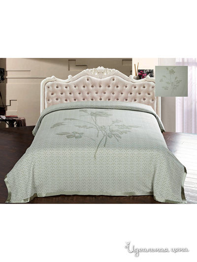 Покрывало, 220х240 см Softline, цвет фисташковый