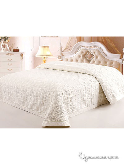 Покрывало стеганое, 220х240 см Softline, цвет белый