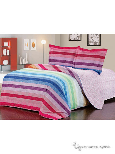 Комплект постельного белья Семейный Softline, цвет мультиколор