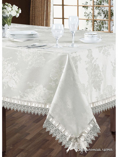 Комплект столового белья, 5 предметов Softline, цвет серебристый