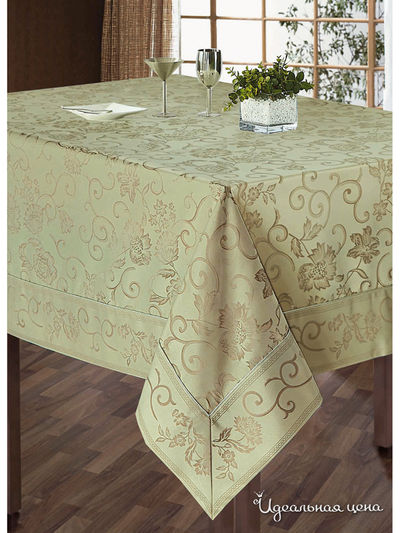 Комплект столового белья, 5 предметов Softline, цвет кремовый