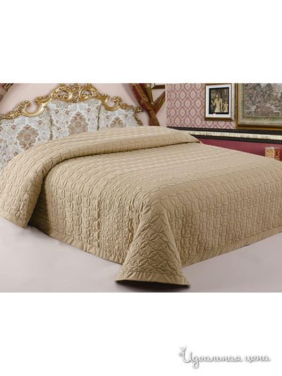 Покрывало стеганое, 240х260 см Softline, цвет бежевый