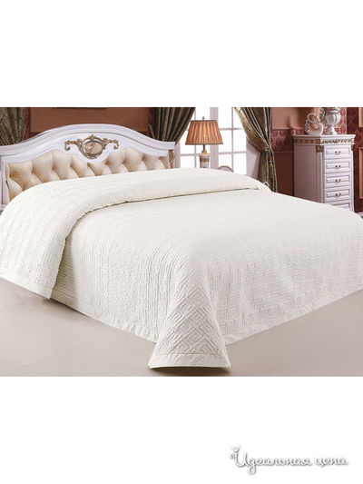 Покрывало стеганое, 220х240 см Softline, цвет белый