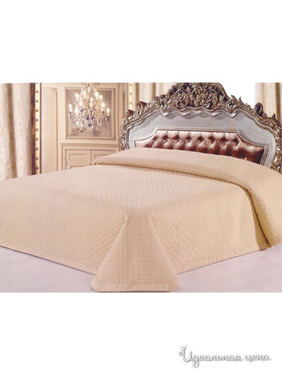 Покрывало стеганое, 240х260 см Softline, цвет бежевый