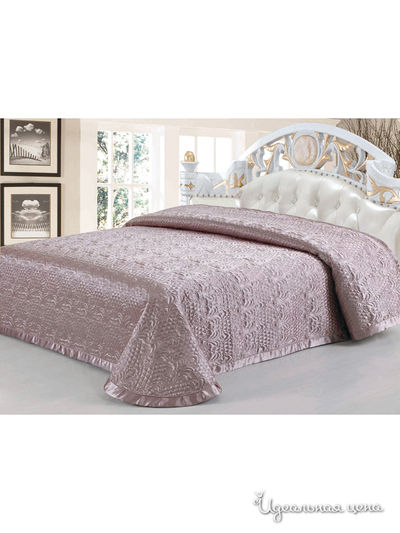 Покрывало стеганое, 220х240 см Softline, цвет сиреневый