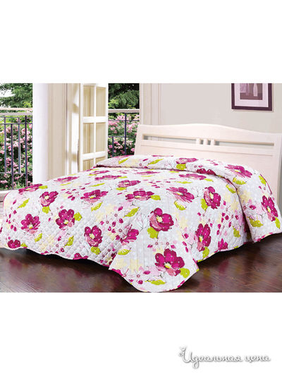 Покрывало стеганое, 220х240 см Softline, цвет розовый