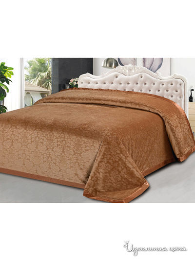 Покрывало, 220х240 см Softline, цвет коричневый