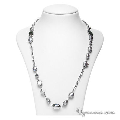 Колье Эсмеральда, цвет серый