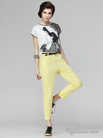 Брюки Prio, цвет желтый