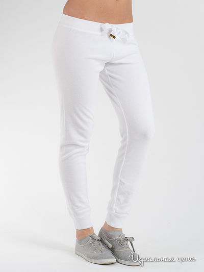 Брюки Juicy Couture, цвет белый